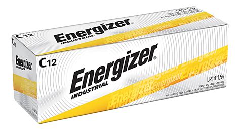 Energizer Industrial C Alkaline Batteries Pack Of 12 Odp Business