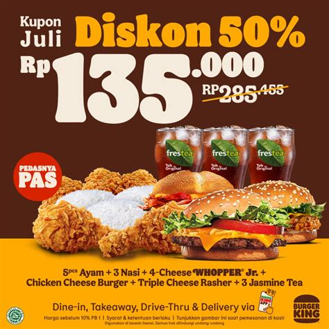 Fess On Twitter Rt Watcuneeds Kupon Promo Burger King Juli