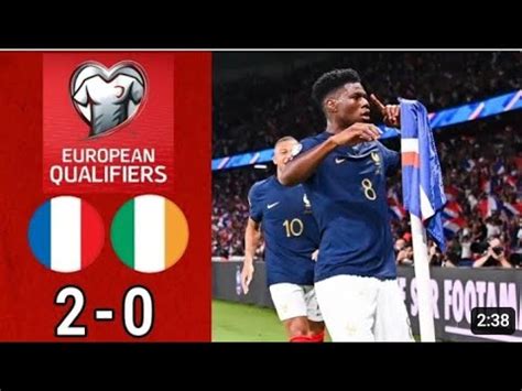 Francia Vs Irlanda 2 0 Resumen Y Goles Del Partido Completo Eurocopa