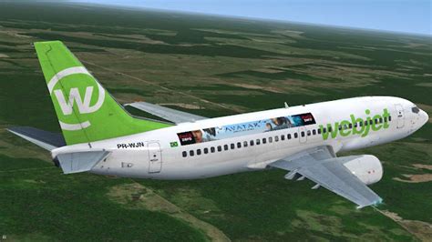 Texturas Brasileiras Webjet Linhas A Reas Pr Wjn Boeing