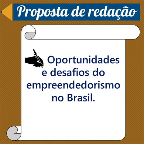 Redação A Importância Do Empreendedorismo No Brasil