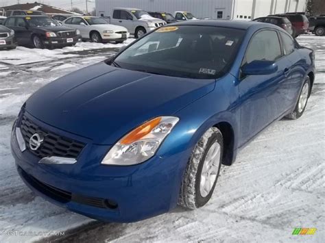 2009 Azure Blue Metallic Nissan Altima 2 5 S Coupe 45035166 Photo 20