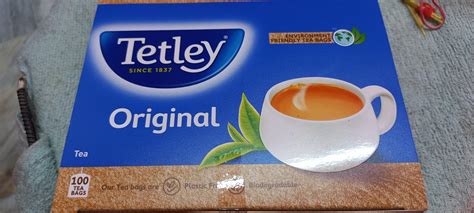 Tetley Original Rich Taste Of Assam Tea 100 Tea Bags 17g Each Grocery