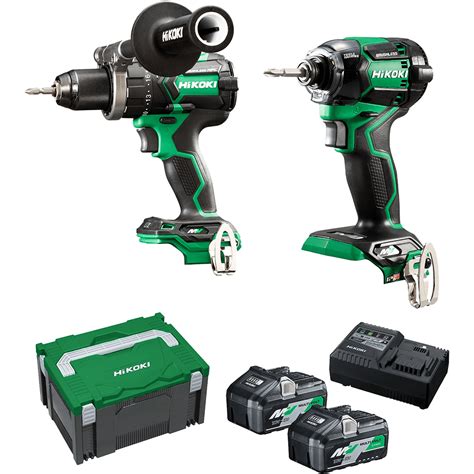 Hikoki V Ah Ah Multivolt Brushless Cordless Piece Combo Kit