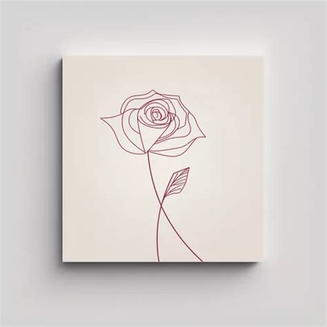 Lienzo De Tela Dibujos Petalos Personalizado 20x20cm Cuotas sin interés