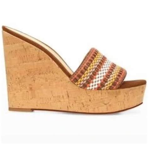 Veronica Beard Shoes Veronica Beard Dali Multicolored Woven Cork