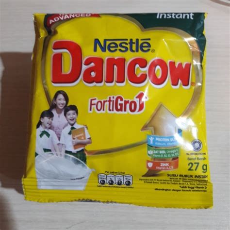 Jual Nestle Dancow Instant Fortigro Susu Bubuk Full Cream 27 Gram 5