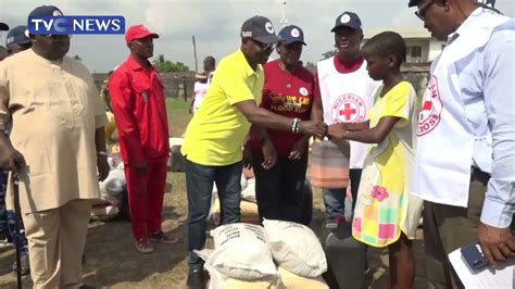 Red Cross Distributes Food Items To Households In Delta State