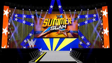 Wwe Summerslam 2022 Opening Pyro Animation • Full Hd Youtube