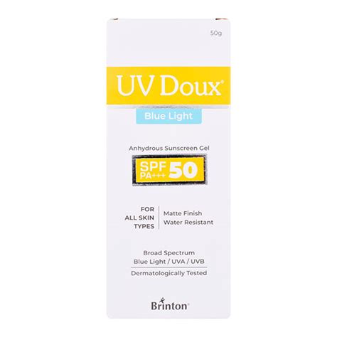 Buy Uv Doux Blue Light Spf Pa Gel Gm Online At Best Price Netmeds