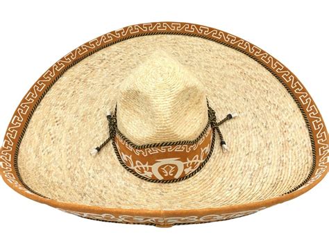 Striped Charro Hat Wheat Straw Number Mendoza Hats Gold