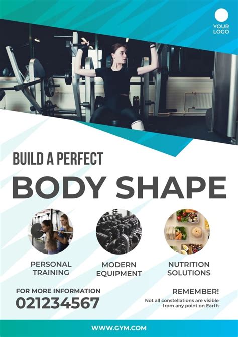 Free Gym Poster Templates To Customize Online Wepik