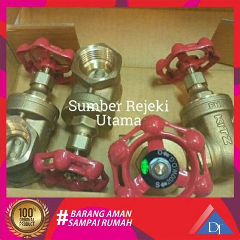 Jual Gate Valve KITZ Drat 3 Inch Gate Valve Kuningan KITZ 100 Original