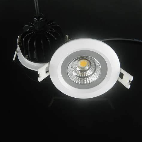 W W W W Dimmable Cob Led Ceiling Down Light Round Recessed Led