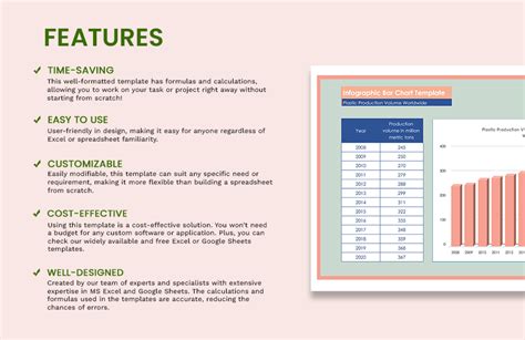 Infographic Bar Chart Template - Google Sheets, Excel | Template.net