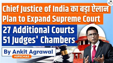 Chief Justice Of India DY Chandrachud Announces Plan To Expand Supreme