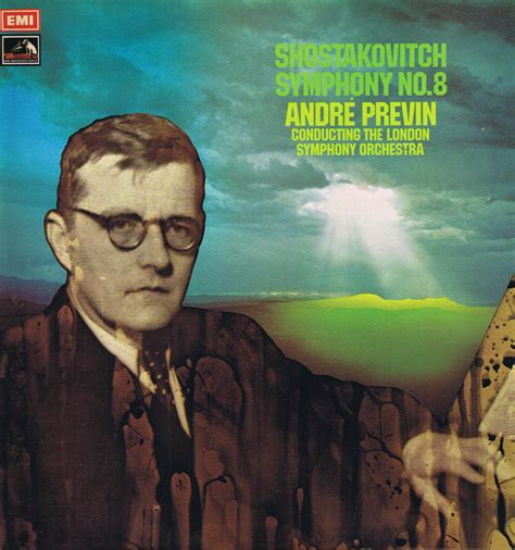 ASD 2917 Shostakovitch Symphony No 8 Andre Previn Wax Vinyl