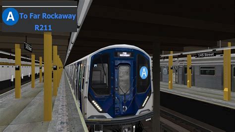 Openbve Hd Fps R A Train From Inwood Street To Far Rockaway