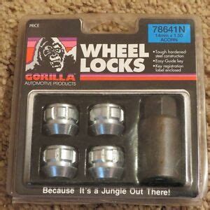 Gorilla Guard Wheel Locks 14mm X 1 5 Acorn 78641N EBay