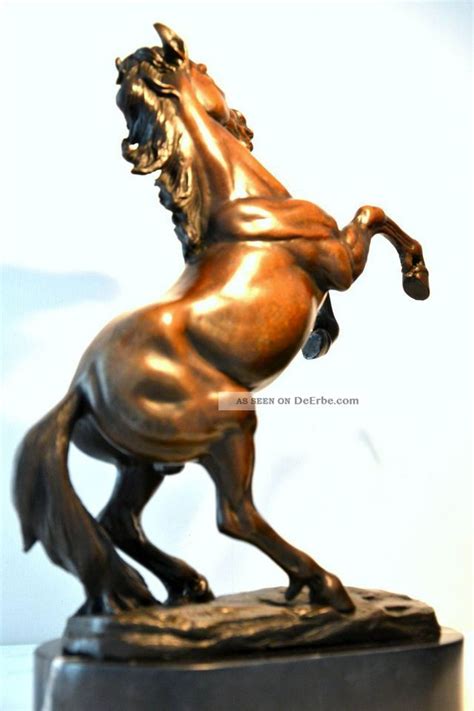 Bronze Pferd Signiert Bronzeskulptur Bronzefigur Bronze Figur Bronze