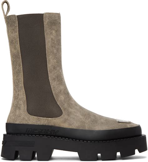 Taupe The Chelsea Boots By Misbhv On Sale