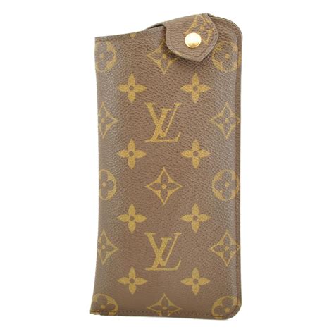 Louis Vuitton Monogram Etui A Lunettes Mm Glasses Case M66544 Auth 8880 Ebay