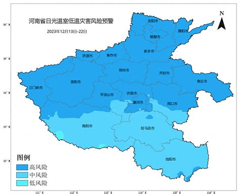 河南省气象局、河南省农业农村厅发布设施农业气象灾害高风险预警大风大部低温