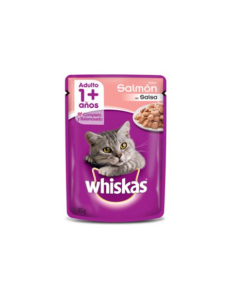 WHISKAS SOBRE ADULTO SALMÓN