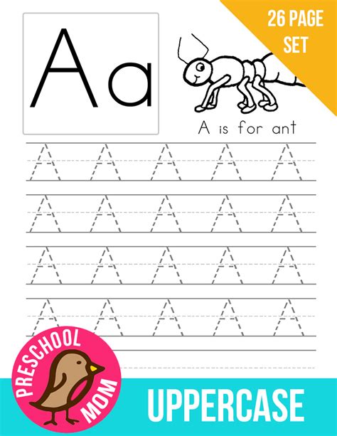 Alphabet Preschool Printables Preschool Mom