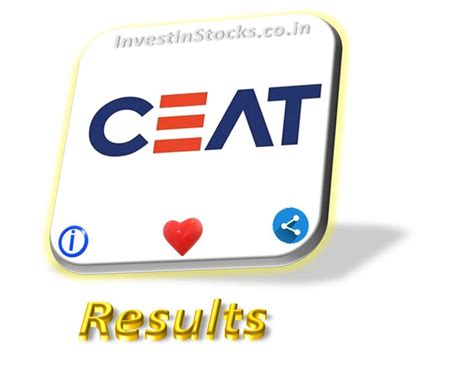 Ceat Results Jun Share Price From Nse Bse Nifty Sensex