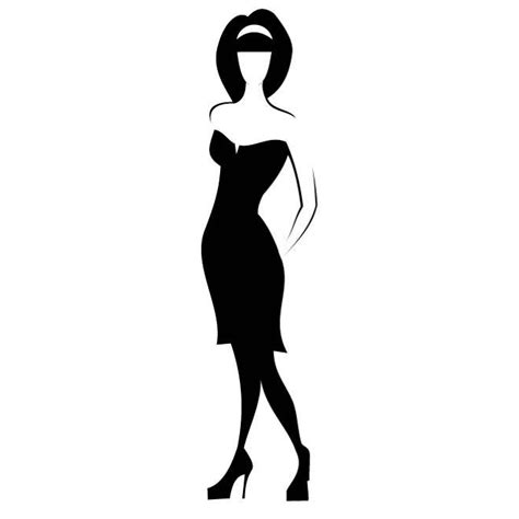 Clip Art Black Dress