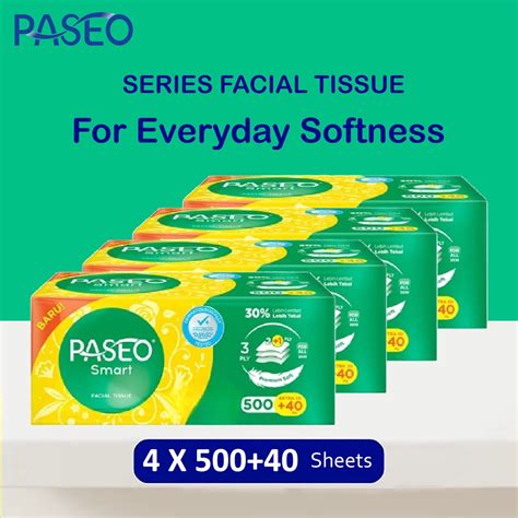 Jual Pcs Tissue Paseo Smart Facial Tisu Muka Tisue Wajah Soft Pack