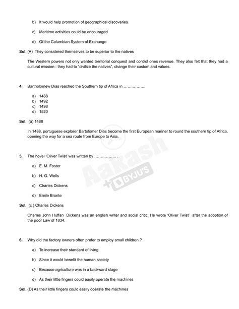 Goa Board Ssc Class Social Science I And Ii Term I Question Papers