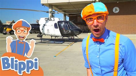 Blippi Explores a Police Helicopter! | Educational Videos For Kids - YouTube | Educational ...