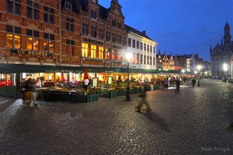 Bruges At Night (Photo) | Bruges Belgium