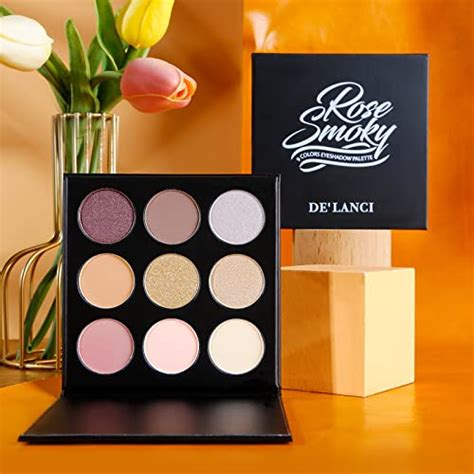 Nude Earth Eyeshadow Palette Neutral Matte Shimmer DELANCI 9 Colors