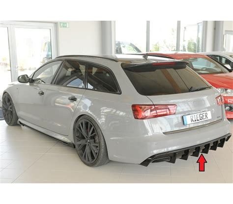 Aggressive Diffuser V Voor Audi A C Facelift S Line Sedan Avant