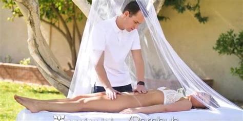 Outdoor Massage Turns Into Passionate Sex Tnaflix
