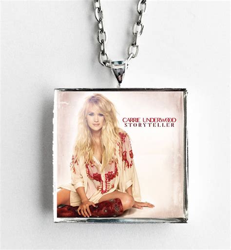 Carrie Underwood - Storyteller - Album Cover Art Pendant Necklace – Hollee