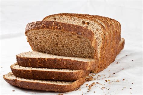 Whole Wheat Toast Bread stock image. Image of slice, separated - 24533283