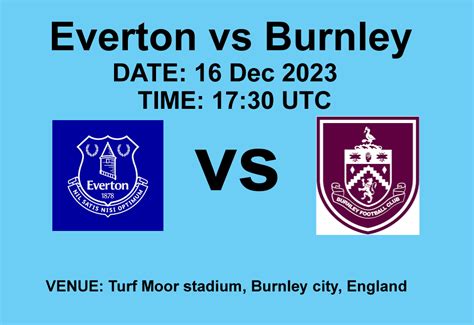 Everton vs Burnley - Best live Sports