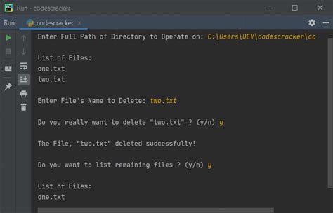 Python Program To Delete A File