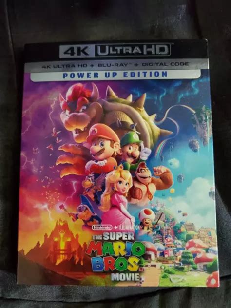 The Super Mario Bros Movie Power Up Edition K Ultra Hd Bluray Set