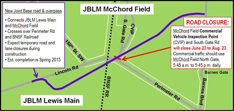 C 9 Blog Connector Road Joins Halves Of Jblm