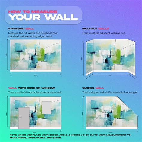 Buy Abstract Art Mural Painting Turquoise Blue Square Wallpaper