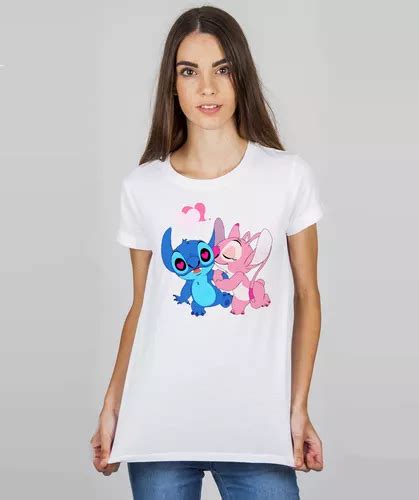 Playera Lilo Stitch Caricaturas Disney Playeras Beloma Meses Sin