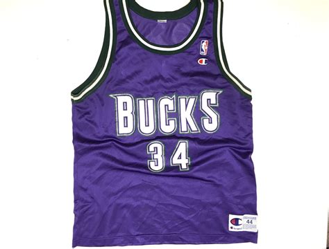 Milwaukee Bucks Ray Allen Jersey by Deja1990vu on Etsy