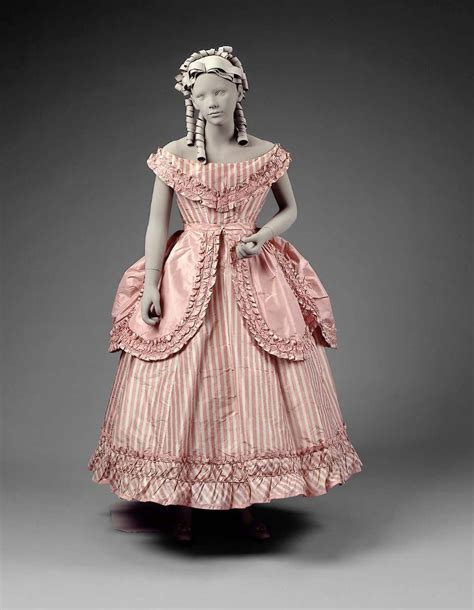 Rate The Dress Ruffly Pink Party Frock Of The Late 1860s The Dreamstress