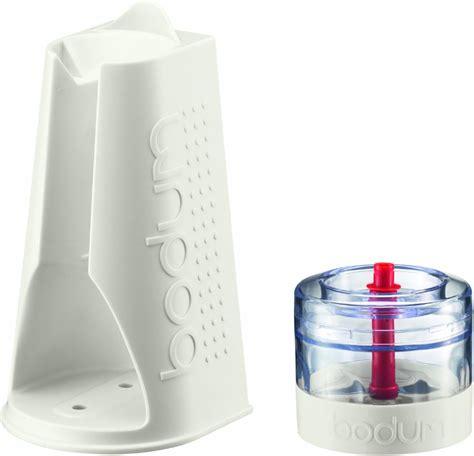 Bodum Bistro Grinder And Stand For Bistro Blender Stick Off White