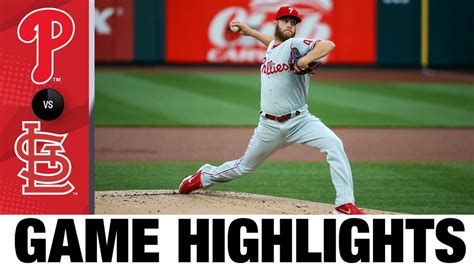 Phillies Vs Cardinals Game Highlights 42621 Mlb Highlights Youtube